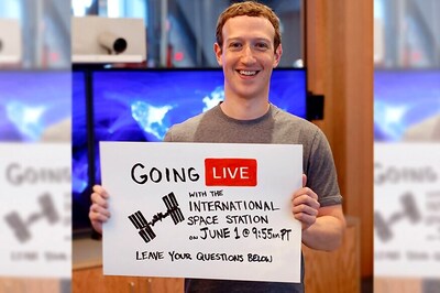 Zuckerberg to Host First Ever Facebook Live With Astronauts in Space