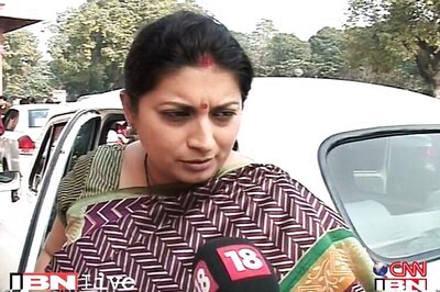 Letters sent on behalf of HRD Minister Smriti Irani had spelling mistakes