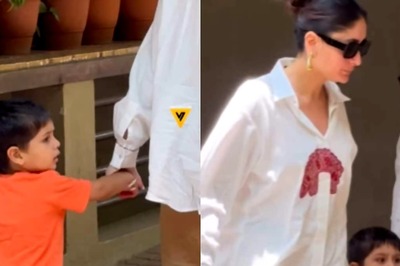 Kareena Kapoor Khan, Jeh Dish Out Major Mother-Son Goals In Comfy Casuals As They Get Spotted; Watch