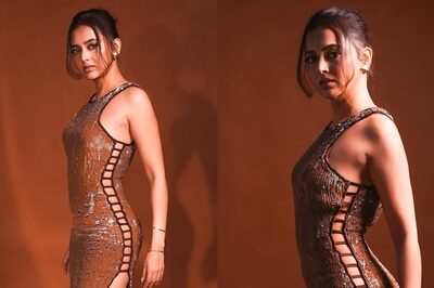 Sexy! Tejasswi Prakash Flaunts Her Curves In a Hot Shimmery Cutout Dress | Photos You Must Not Miss