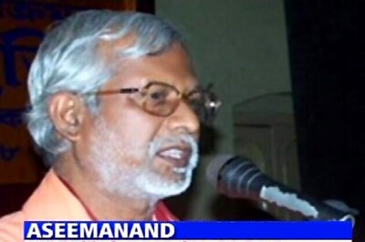 Saffron outfit protests against Aseemanand's interview