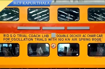 RCF Kapurthala Rolls Out Double-decker Train Coach with 160 Kmph Speed Potential