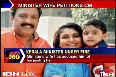 Kerala minister's wife alleges domestic violence, govt in a spot