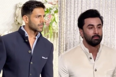 Ranbir Kapoor, Kartik Aaryan Look Dapper at Ira Khan-Nupur Shikhare’s Reception, Fans React; Watch