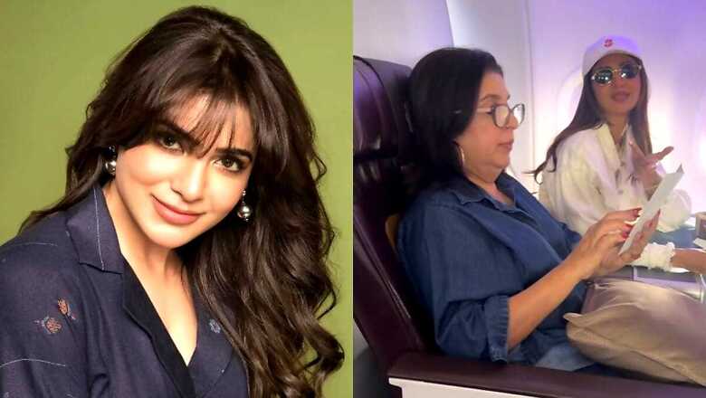 Samantha Prabhu’s Appearance Raises Concerns; Farah Khan Warns: ‘Never Sit with Shilpa Shetty on a Flight’