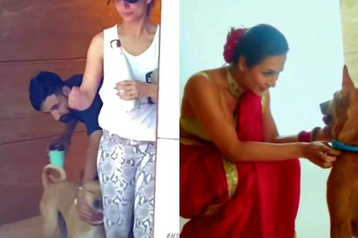 Malaika Arora's Bodyguard Manhandles A Dog; Furious Netizens Tag Actress And Demand Action