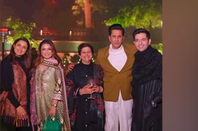 Parineeti Chopra, Raghav Chadha Celebrate First Lohri Together; See Pics
