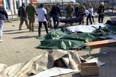Russia Accuses Ukraine of Staging Kramatorsk Railway Station Attack