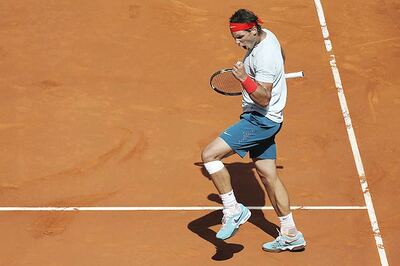 Rafael Nadal rallies to beat David Ferrer in 3 sets in Madrid