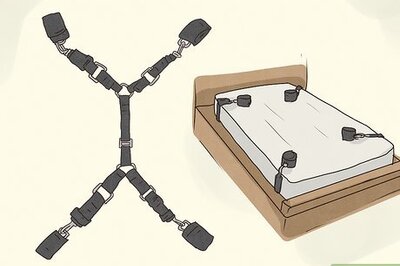 How to Tie Yourself up in a Spreadeagle Position