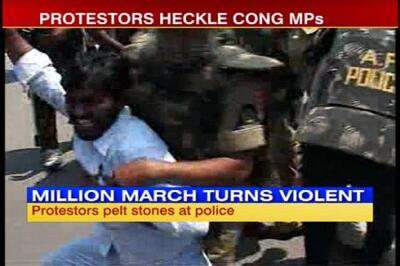AP govt condemns violence during Million March