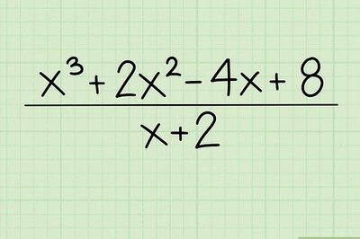 How to Use Synthetic Division to Divide Polynomials