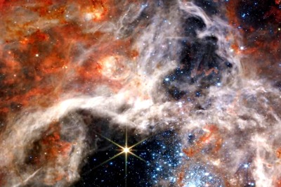 NASA's James Webb Telescope Captures Magical Image of Tarantula Nebula Near Milky Way
