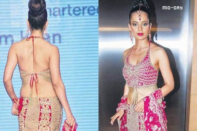 Kangna walked the ramp