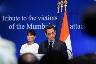 Sarkozy, Bruni pay homage to 26/11 victims