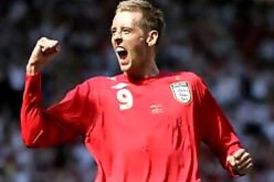 Crouch gets hat-trick in goal riot