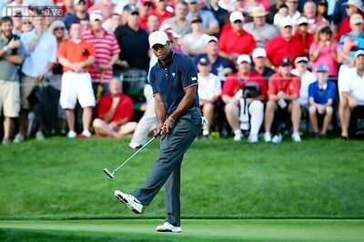Americans hang on to take lead in Presidents Cup