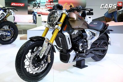 TVS Zeppelin Cruiser First Look Video from Auto Expo 2018