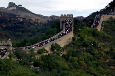 Section of China's Great Wall collapses in rains