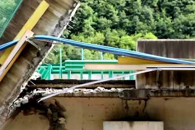 China Bridge Collapse: 11 Dead, Over 30 Missing Amid Torrential Rains