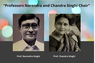 IIT Delhi Alumnus Endows Professors Narendra and Chandra Singhi Chair