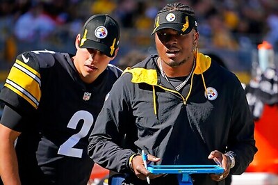 Rudolph, Haskins Eager To Make Bid For Open Steelers' QB Job