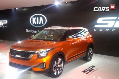 KIA SP Concept First Look Video at Auto Expo 2018