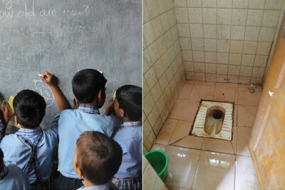 After Bengaluru, Video Shows Shivamogga Students Cleaning School Toilets; Edu Minister in Trouble