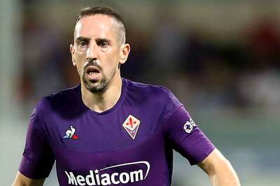 Franck Ribery Returns to Fiorentina Training After Six Months Out
