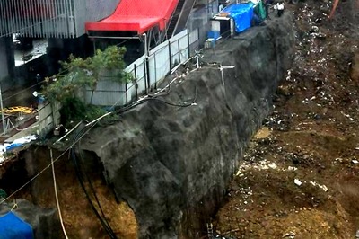 Deep Digging, Storm Water Drain: What Led to Cracks Near Magathane Metro Station in Mumbai