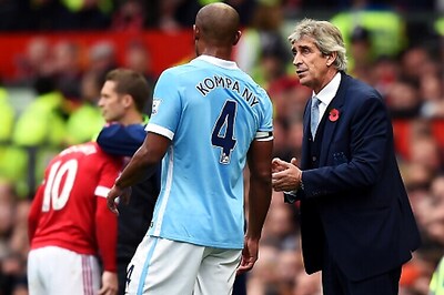 Vincent Kompany's absence not reason for Manchester City slip ups: Manuel Pellegrini