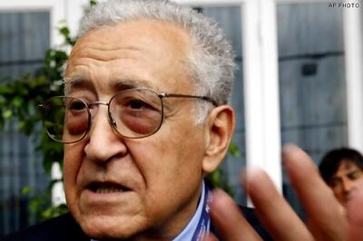 Algeria's Brahimi to replace Annan as Syria envoy