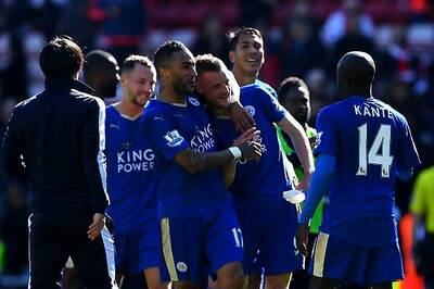 EPL: Leicester City Feeling Unbeatable With Title Glory in Reach