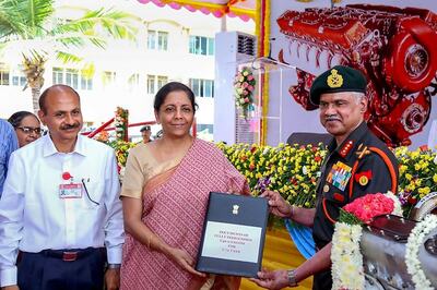 Nirmala Sitharaman Hands Over 'Made in India' Engines to Army