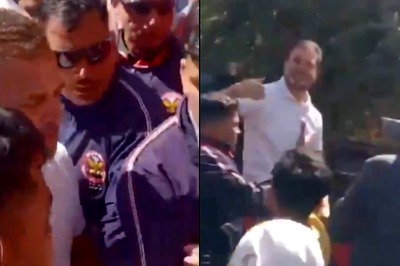 BJP Supporters Greet Rahul Gandhi With 'Jai Shri Ram' Slogans In MP, He Replies With 'Flying Kiss'