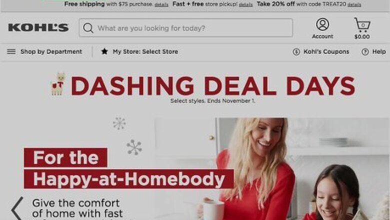 How to Apply for a Kohl's Credit Card Online