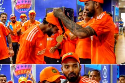 WATCH: Indian Locker Room Surprised Ravindra Jadeja Gets Awarded Fielder Of The Match Award By Indian Coach T Dilip