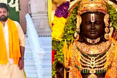 In Pics: Rakshit Shetty Visits Ayodhya's Ram Mandir And Hanuman Garhi