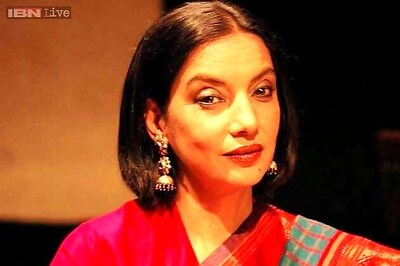 My upbringing influenced my choices: Shabana Azmi