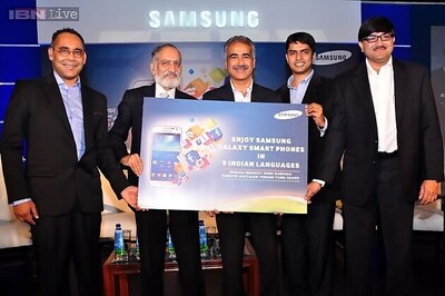Samsung Galaxy phones, Tab 3 to support 9 Indian languages