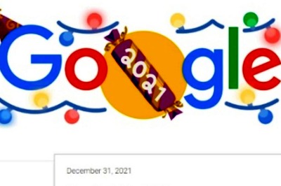 New Year’s Eve 2021: Goodle Doodle Celebrates With Animated Candy, Confetti and Lights