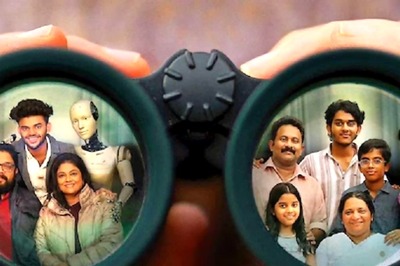 First-look Poster Of Aju Varghese's Malayalam Movie Swargam Out