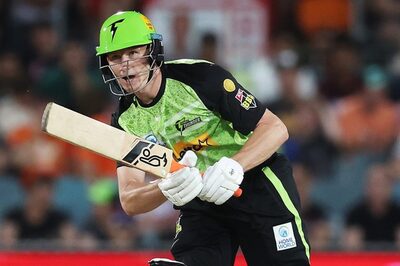 Watch: Sydney Thunders’ Cameron Bancroft Destroys Chair With Fiery Strike At Adelaide
