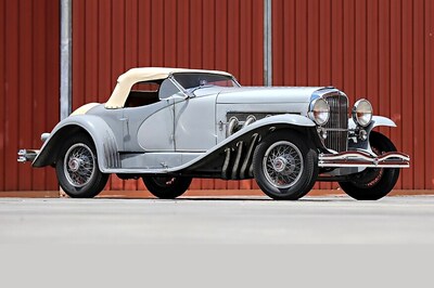 1935 Duesenberg SSJ Originally Owned by Hollywood Legend Gary Cooper Likely to Fetch More Than $10 Million