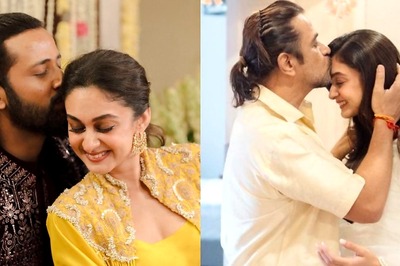 Aishwarya Arjun And Umapathy Ramaiah Wedding: UNSEEN Glimpses From Haldi, Reception Out | See Photos