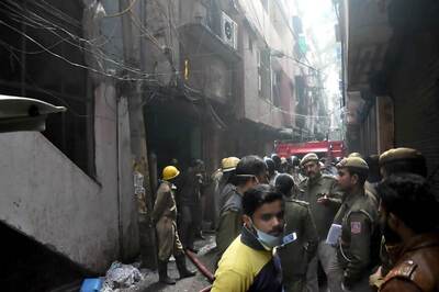40 Rescued from East Delhi Building Where Fire Broke out