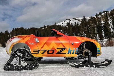 Nissan 370Zki Snowmobile Unveiled at 2018 Chicago Auto Show