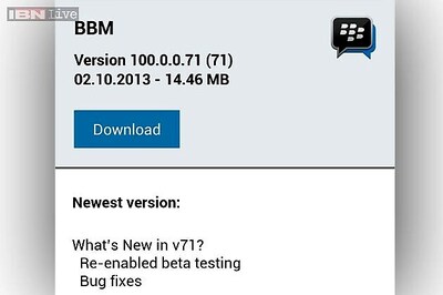 BlackBerry resumes BBM for Android closed beta testing