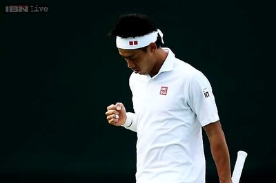 Kei Nishikori advances to 4th round at Wimbledon