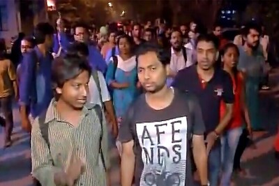 Pro-Afzal Guru slogans raised at Jadavpur University rally in Kolkata